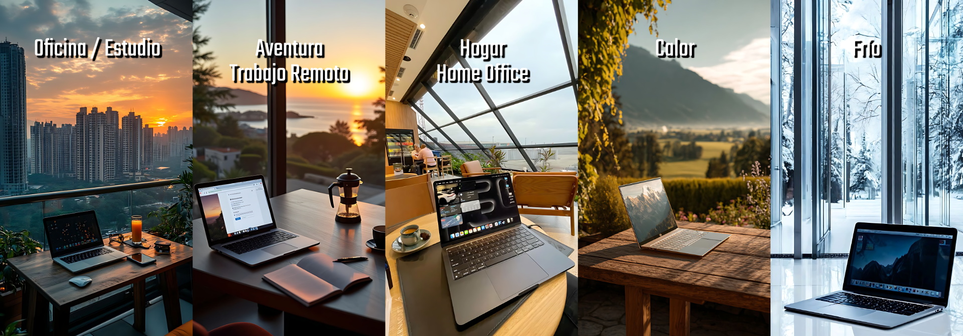 Laptops empresariales seminuevas TItan