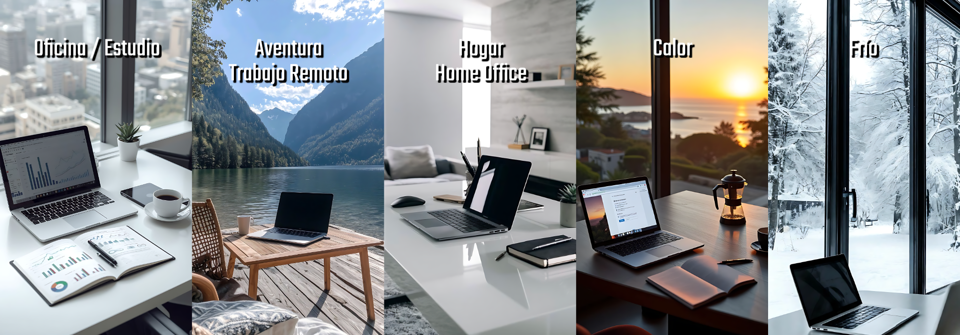 Sección laptop empresariales TItan