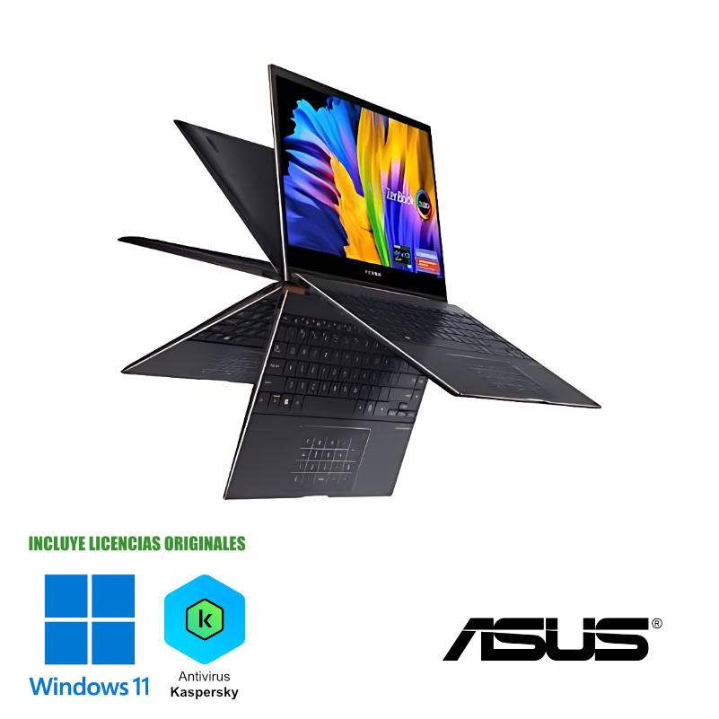 ASUS EZenBook Flip S Evo | Core i7 G11 | 16GB | 1TB | 13.3" | Seminueva